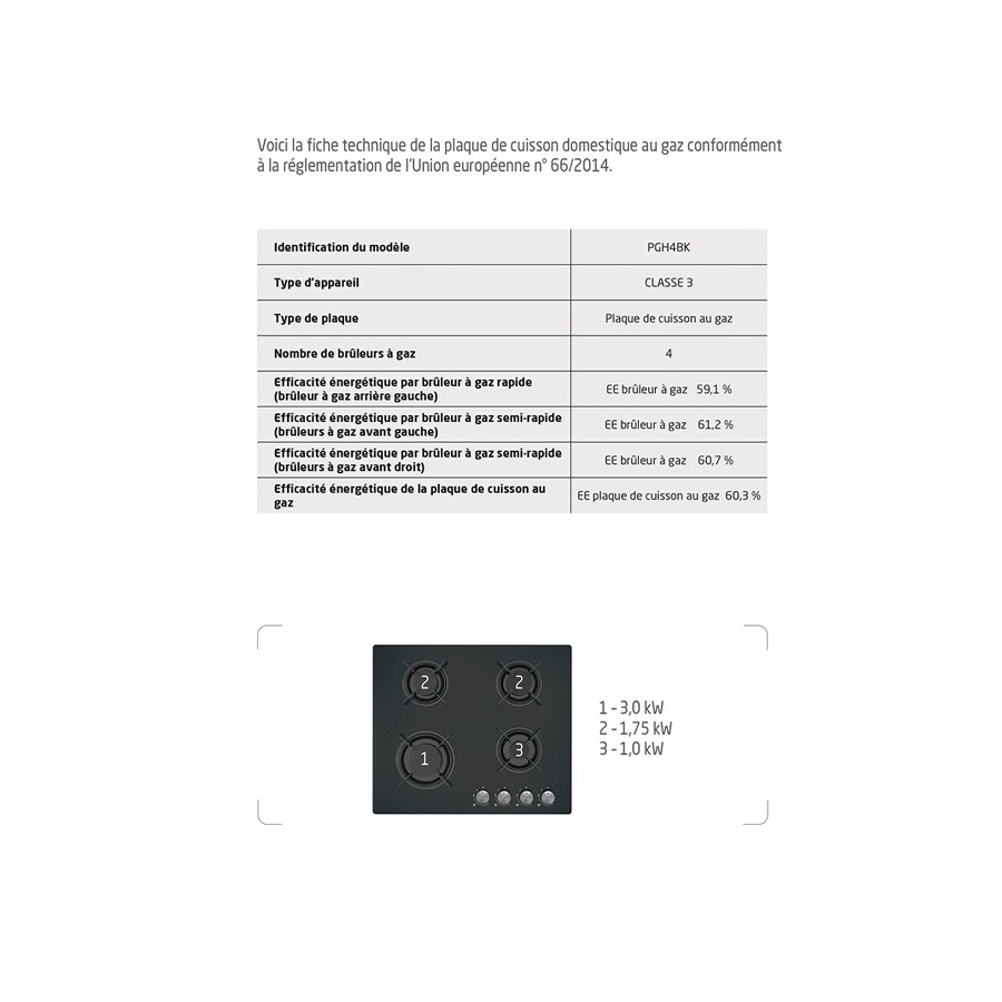 PROLINE PGH4BK n°5