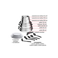 TEFAL INGENIO COOK EAT L881SR04 17 PIECES