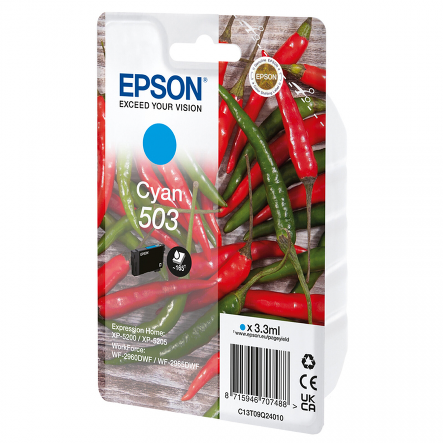 EPSON 503XL PIMENT CYAN n°2
