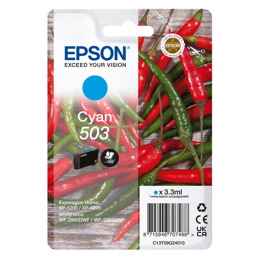 EPSON 503XL PIMENT CYAN n°1
