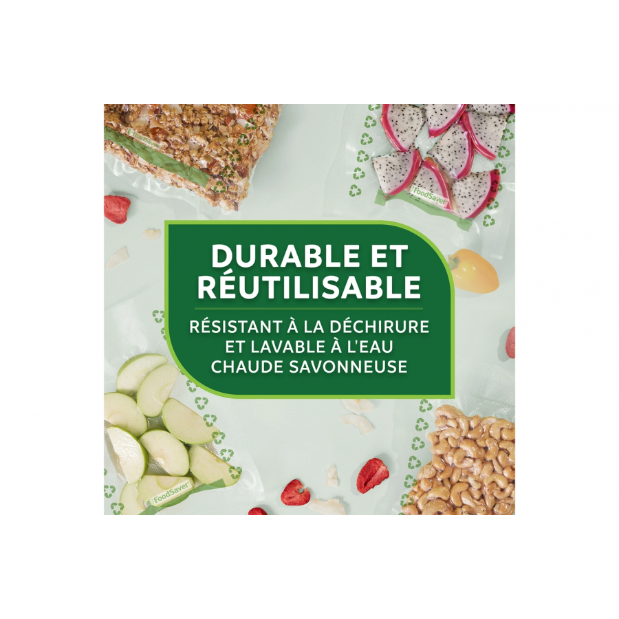 FOODSAVER ROULEAUX X2 (28cm X 3m) n°3