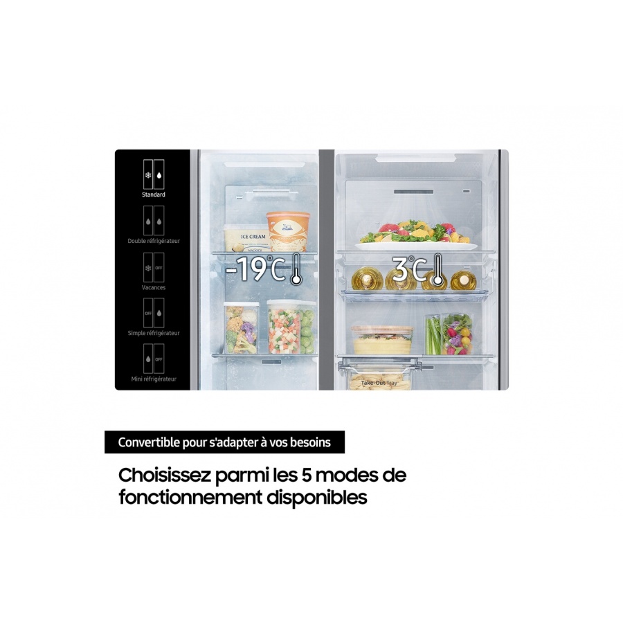 Samsung RS70F66KBT BESPOKE AI n°6