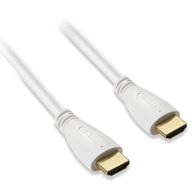 HDMI MALE/MALE BLANC 3M