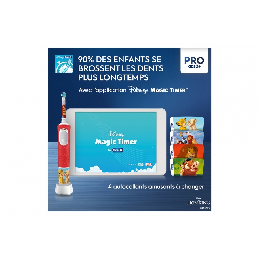 Oral B Pro Kids Le Roi Lion + étui de voyage n°4
