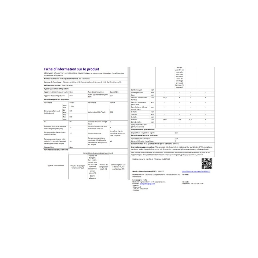 LG GBM22HSADH n°9