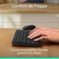 Logitech Logitech K250 Clavier sans fil Bluetooth avec pave numerique - Windows/macOS