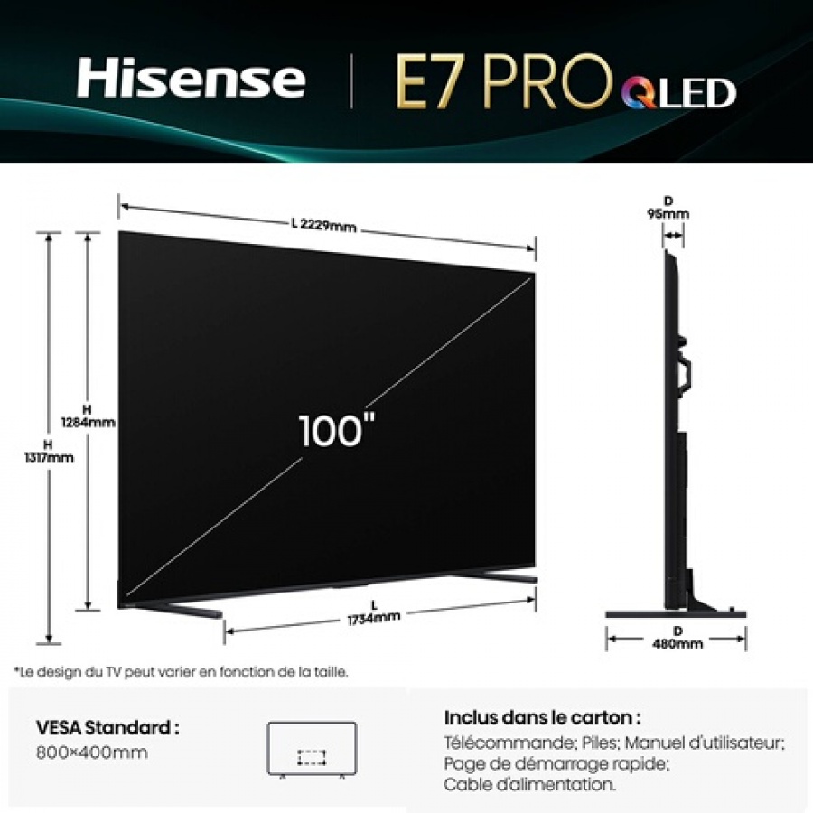 HISENSE 100E7Q PRO n°10