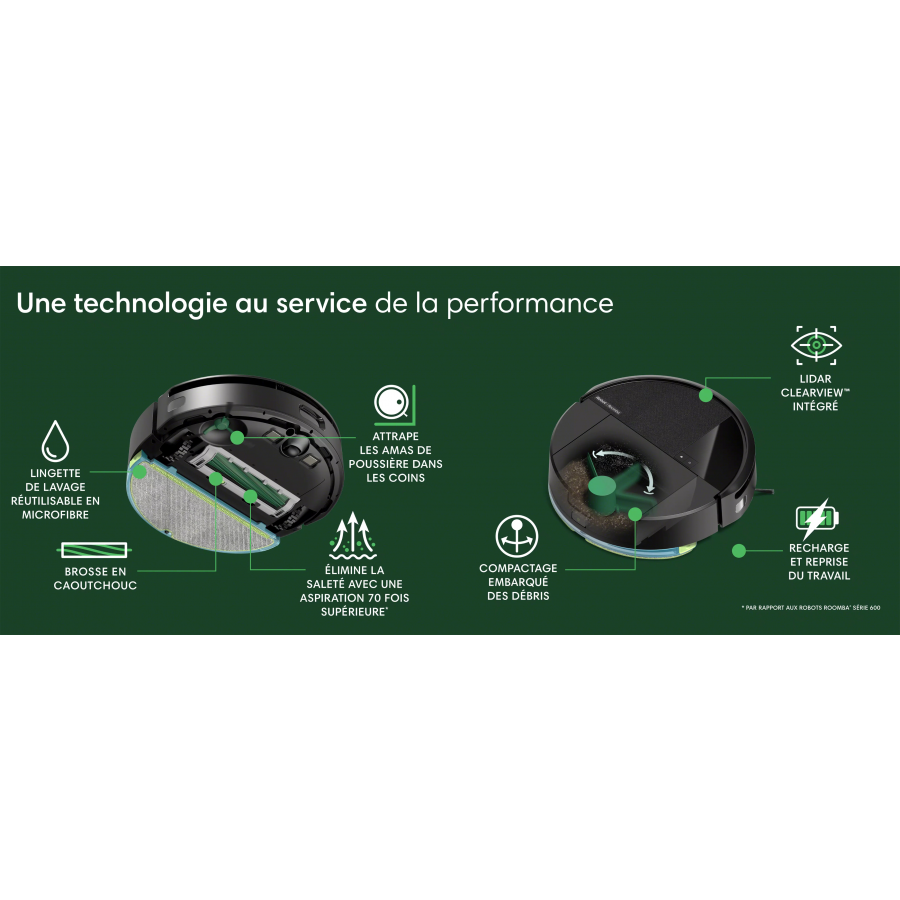 IROBOT ROOMBA 205 COMBO COMPACTOR NOIR n°18