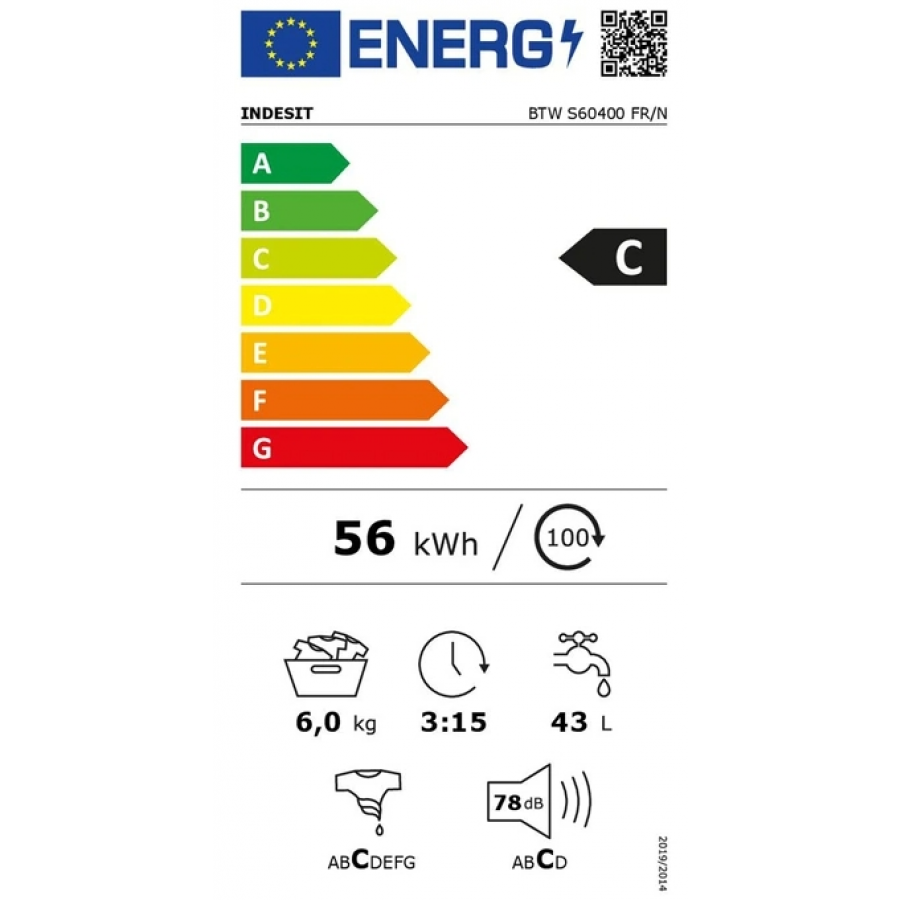 INDESIT BTWS60400FRN n°7