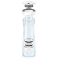 BRITA BOUTEILLE FILTRANTE BLANC/GRAPHITE - 2 MICRODISCS FILTRANTS INCLUS