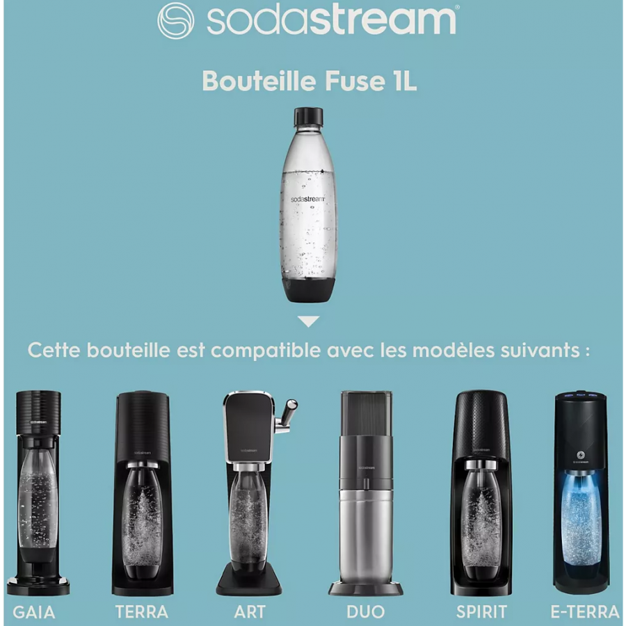 SODASTREAM BOUTEILLE FUSE METAL 1741199330 n°8