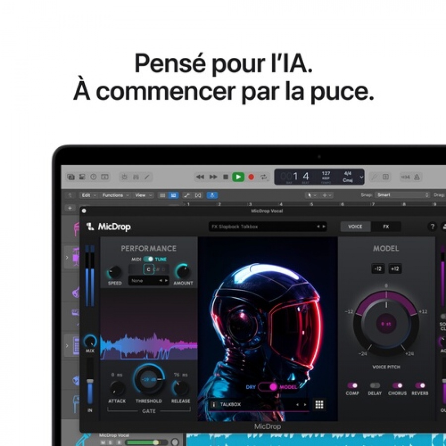 Apple Pro 14'' 512 Go SSD 16 Go RAM Puce M5 CPU 10 Cours GPU 10 Cours Noir Sidéral n°4