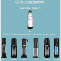 SODASTREAM PACK 2 BOUTEILLES FUSE 1L
