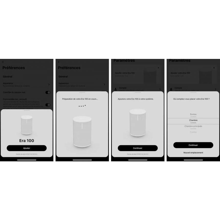 SONOS ERA 100 BLANC n°12