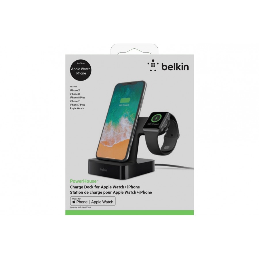 Belkin Station de recharge PowerHouseT pour Apple Watch et iPhone XS, iPhone XS Max et iPhone XR n°3