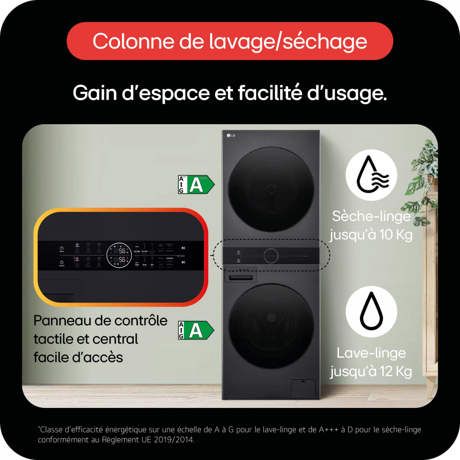 LG F214WT8PB 12/10KG n°9