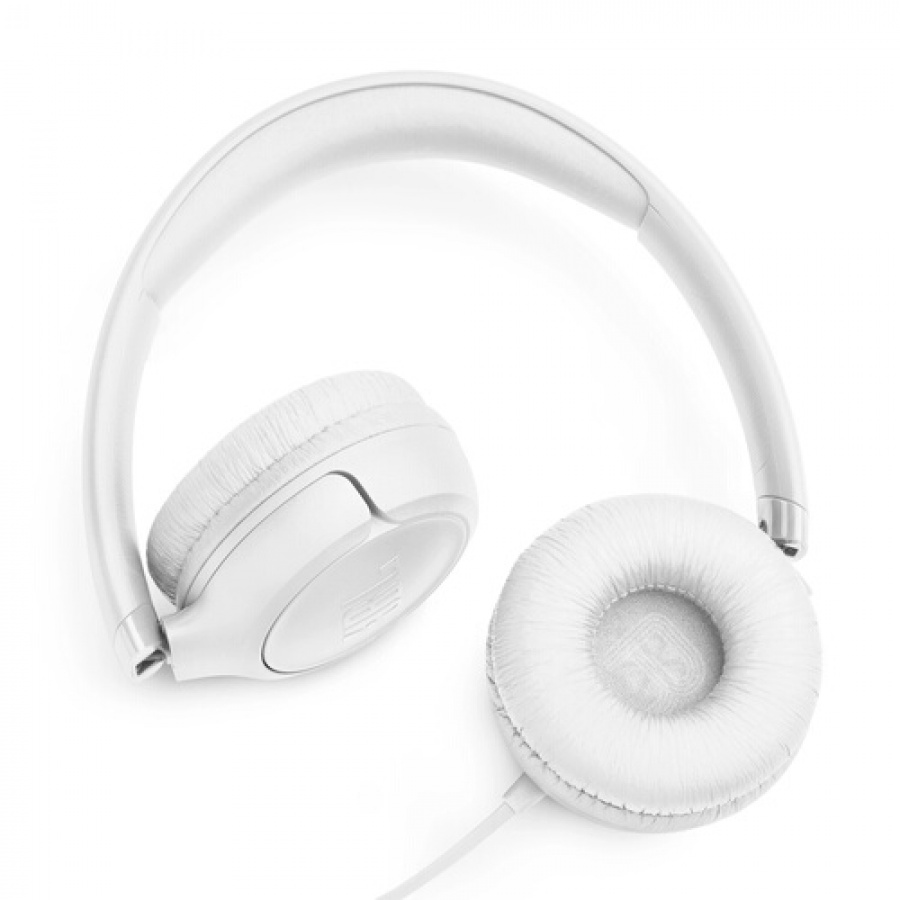 Jbl Tune 530 Blanc, supra-auriculaire filaire avec son JBL Pure Bass n°7
