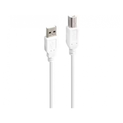 ACCSUP CABLE IMPRIMANTE USB-A VERS USB-B 1,8M BLANC