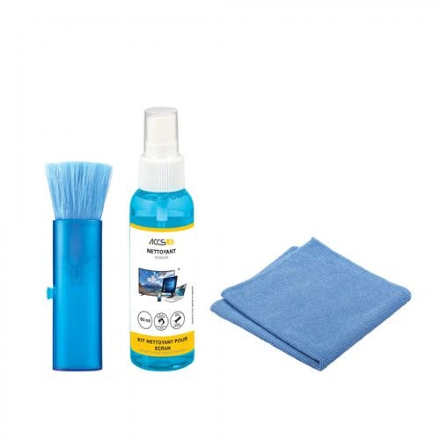 ACCSUP KIT NETTOYANT POUR ECRAN/TV 2 X 60 ML n°1