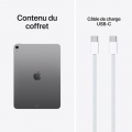 Apple iPad Air 11" Puce Apple M4 128 Go Wifi 8ème génération 2026 Gris Sidéral