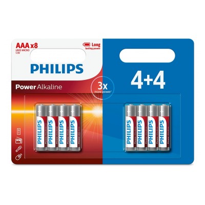 Philips PACK PILES LR3 4+4