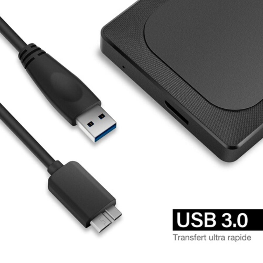 Aiolo Innovation AIOLO INNOVATION Disque dur externe A4 1To USB3.0 Noir n°5