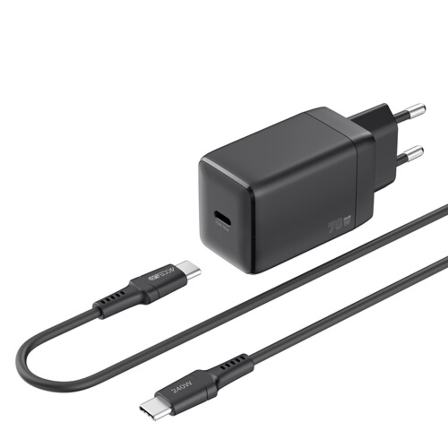 Accsup CV 70W+CBL USBC BK n°1