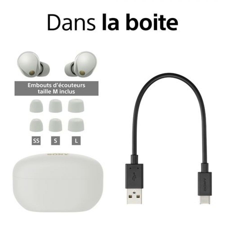 SONY WF1000XM5S ARGENT n°17