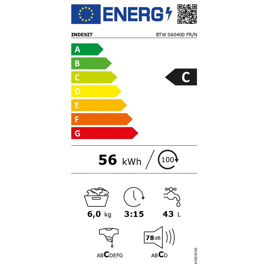 INDESIT BTWS60400FRN n°8