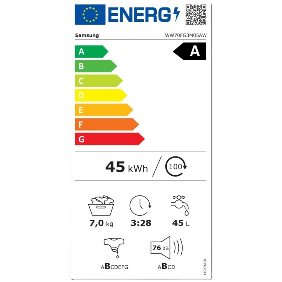 SAMSUNG WW70FG3M05AWEF n°5
