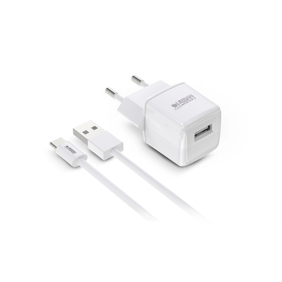 URBAN FACTORY CHARGEUR SECTEUR + CABLE USB-C