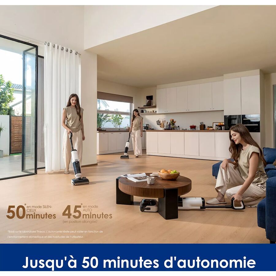 TINECO FLOOR ONE S5 NOIR / BLANC n°12