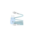 WE BUNDLE CHARGEUR USB-C 20W LIGHTNING BLEU