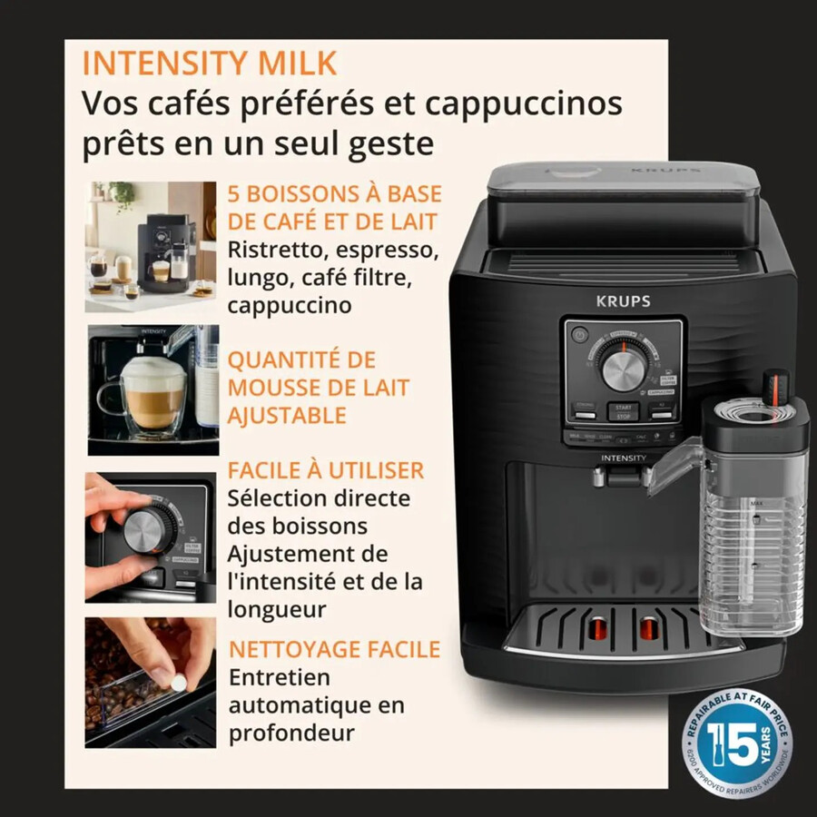 KRUPS EA5028 INTENSITY LAIT n°8