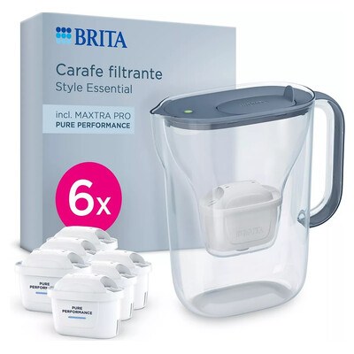 BRITA STYLE ESSENTIAL MAXTRA PRO + 6 CARTOUCHES