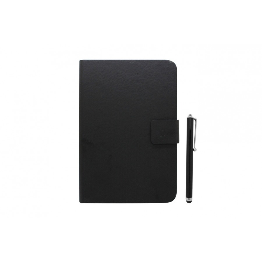 Temium Pack étui folio universel noir pour tablettes 7-8"+ stylet n°1