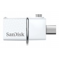 Sandisk Clé USB 3.0 SanDisk Ultra® Dual Drive 32 Go blanche